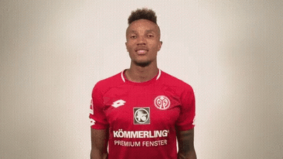 Man In Red Shirt Saying Kömmerling Premium Fenster GIF