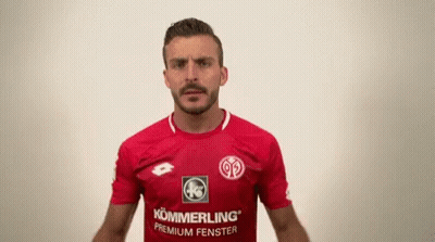 Man In Red Shirt Saying Kommerling GIF
