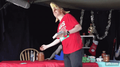 Man In Red Shirt Saying This One GIF