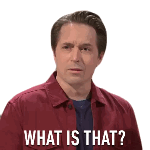 Man In Red Shirt Saying What Sticker