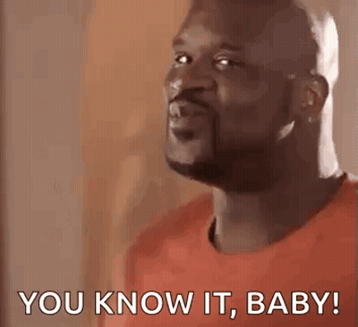 Man In Red Shirt Saying You Know It Baby GIF