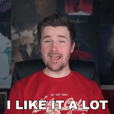 Man In Red Shirt Saying Zap That Thirst I Like It Alot GIF