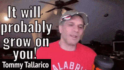 Man In Red Shirt Says It Will Probably Grow On You Tommy Tallarico GIF