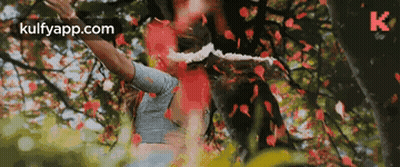 Man In Red Shirt Smiling Everywhere I Go GIF