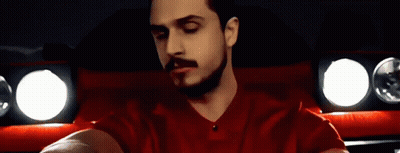Man In Red Shirt With Number 0 GIF