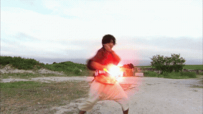 Man In Red Shirt With Number 10 GIF
