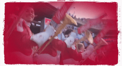 Man In Red Shirt With Number 9 GIF