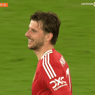 Man In Red Shirt With X On Sleeve GIF