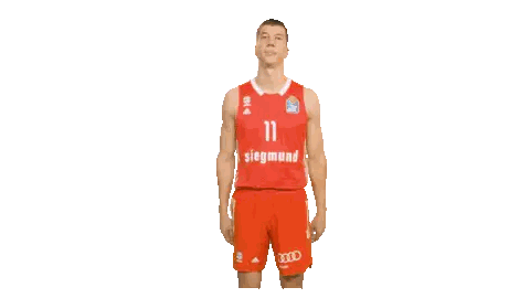 Man In Red Siegmund Jersey Sticker