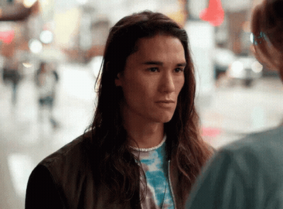 Man In Red Star Trek Shirt GIF