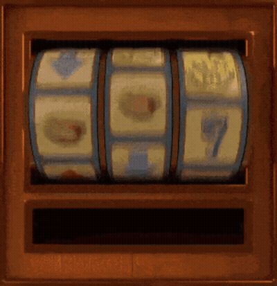 Man In Red Suit At Roulette Wheel GIF