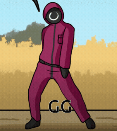 Man In Red Suit With GG GIF