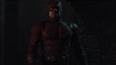 Man In Red Superhero Costume Screaming GIF