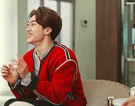 Man In Red Sweater Clapping GIF
