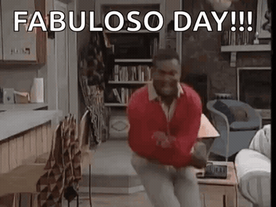 Man In Red Sweater Dancing Fabuloso Day GIF