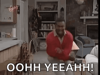 Man In Red Sweater Dancing Oohh Yeeahh GIF