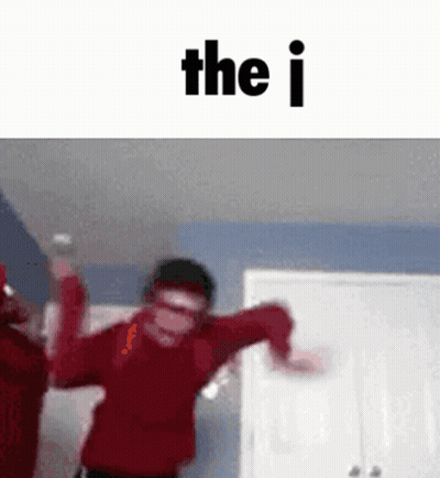 Man In Red Sweater Dancing The I GIF