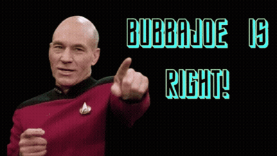 Man In Red Sweater Pointing At Enter Joe Is Right Sign GIF