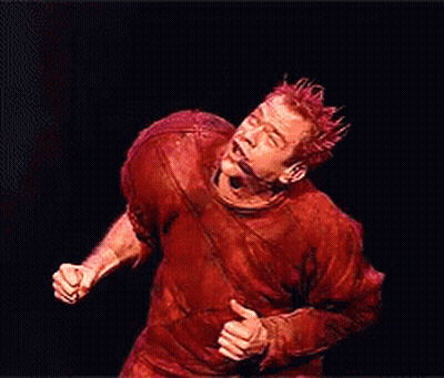 Man In Red Sweater Thumbs Up GIF
