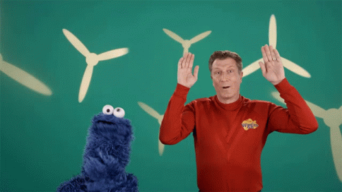 Man In Red Sweater With Wiggle GIF