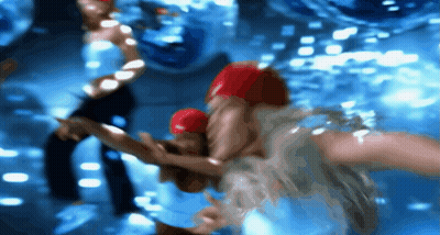 Man In Red Swim Cap Swimming GIF