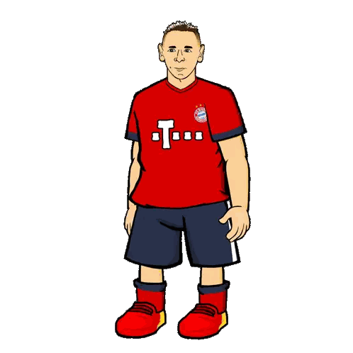 Man In Red T-Mobile Jersey Sticker