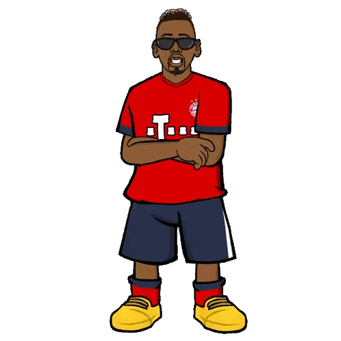 Man In Red T-Mobile Shirt Sticker