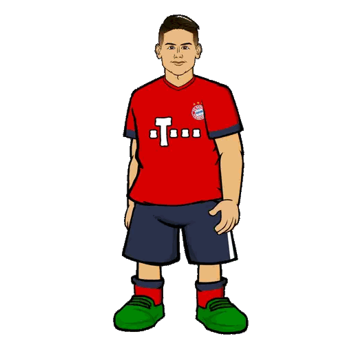 Man In Red T-Mobile Shirt Sticker