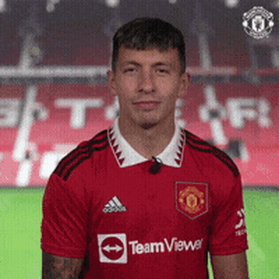 Man In Red Teamview Jersey GIF