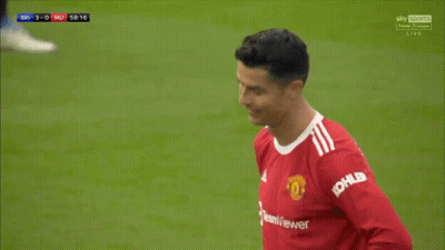 Man In Red TeamViewer Jersey On Field GIF