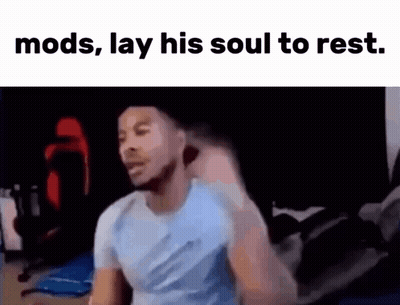 Man In Red Under Armour Tank Top GIF