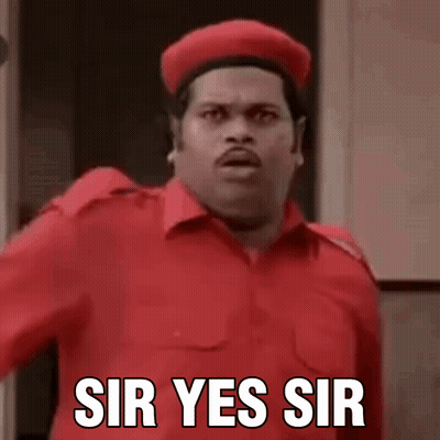 Man In Red Uniform Making Funny Face GIF
