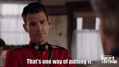 Man In Red Uniform That's One Way Of Putting It GIF