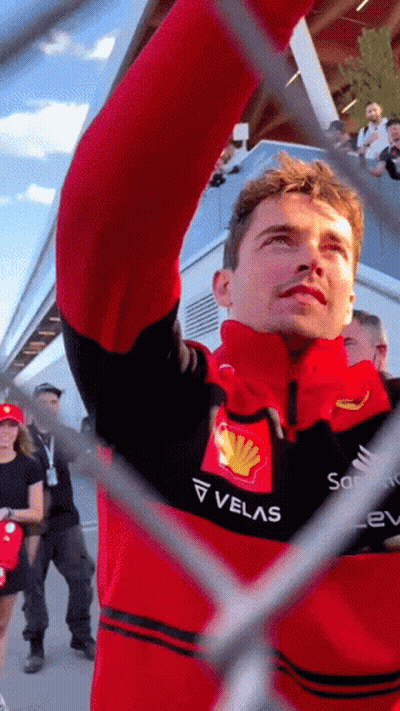 Man In Red Velas Jacket GIF