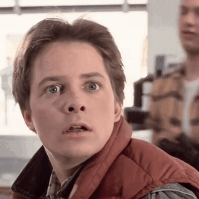 Man In Red Vest Making Funny Face GIF