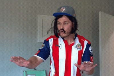 Man In Red White And Blue Striped Shirt And Hat GIF