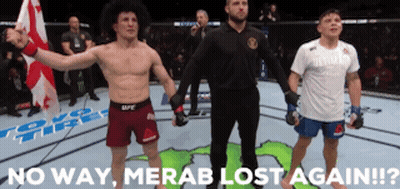 Man In Reebok Shorts In Boxing Ring GIF