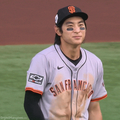 Man In San Francisco Jersey With Chevrolet Patch GIF