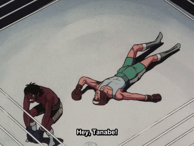 Man In SBC Shirt Laying On Ground GIF