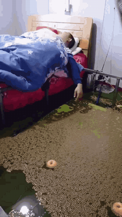 Man In Scarf And Jacket Skymed GIF