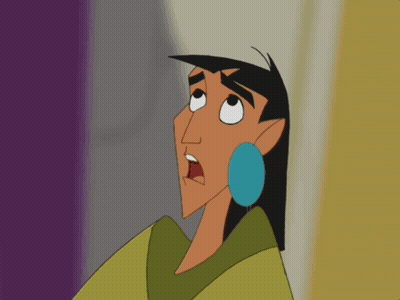 Man In Scrub Top Splitting Apple Symmetrical Lines GIF