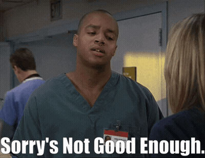 Man In Scrubs Sorry 'S Not Good Enough GIF