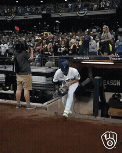 Man In Seahawks Shirt Holding Head GIF