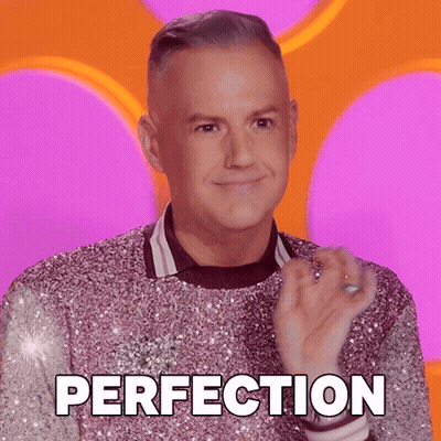 Man In Sequined Sweater Giving Okay Sign Perfection GIF
