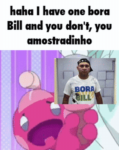 Man In Shirt Saying Bora Bill GIF
