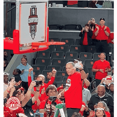 Man In Shirt Saying Champions GIF