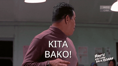 Man In Shirt Saying Kita Bako GIF