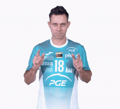 Man In Shirt Saying PGE Plus Ania 18 Knauf GIF