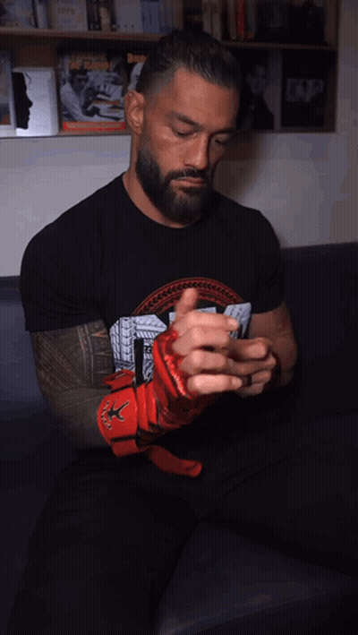 Man In Shirt Saying UFC GIF