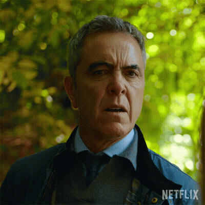 Man In Shirt With Netflix Logo GIF